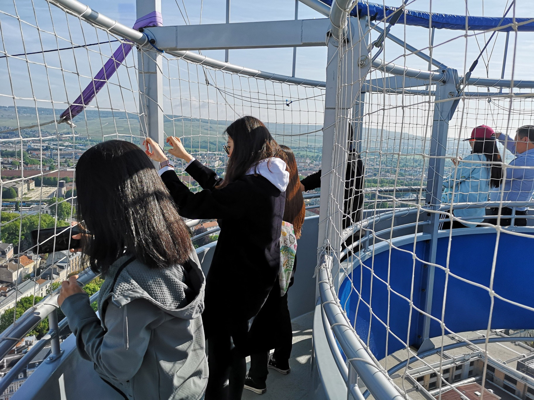 Vol avec personne dans le ballon